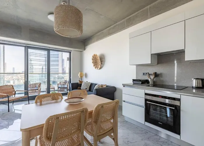דירה Beautiful Bright 2bed - Parkingpoolterrace! #341